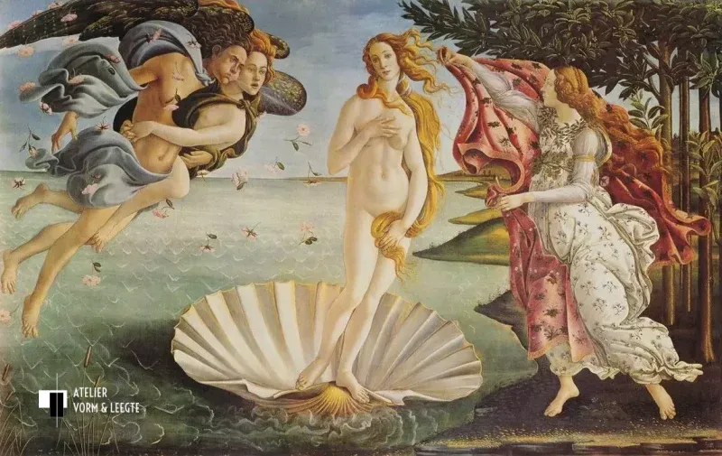 De geboorte van Venus - Sandro Botticelli - artwerk op canvas