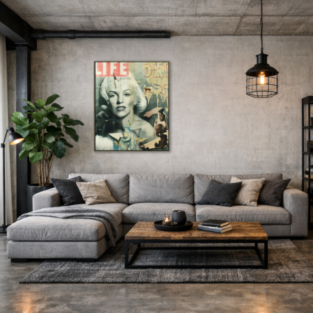 Life van Ger Eikendal aan de wand