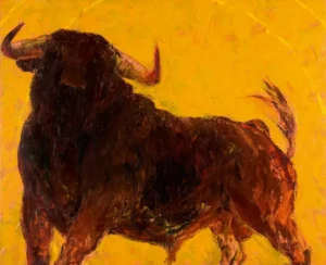 El Castano - Monica Rotgans - 110x90 - canvas