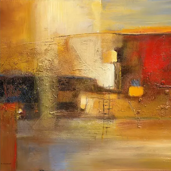 Sunbeam to Earth - Bea Danckaert - giclee op canvas