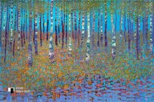 Aan de waterkant - Ton Dubbeldam - giclee canvas