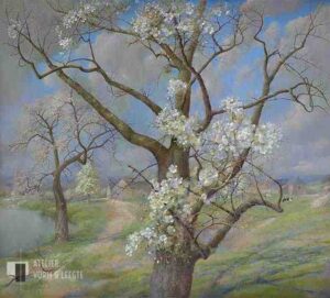 Bloeiende kersenboom - Patrick Creyghton - gicleekunst
