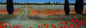 Provence - Ton Dubbeldam - giclee op canvas