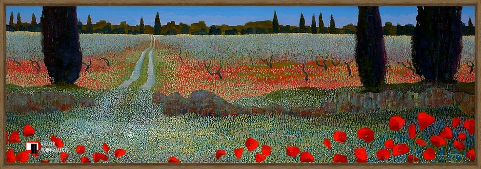 Provence - Ton Dubbeldam - in baklijst Nuance bruin 8mm