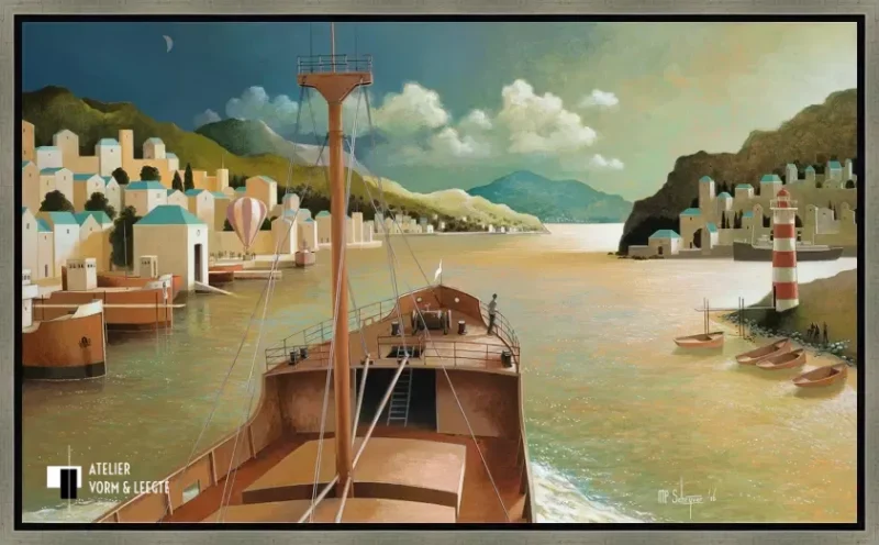 Augustusmaan - Michiel Schrijver - in baklijst Impact zwart-zilver 16mm