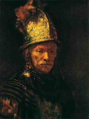 De man met de gouden helm - Rembrandt van Rijn - gicleekunst