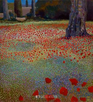 Le jardin de l'eternité - Ton Dubbeldam - gicleekunst