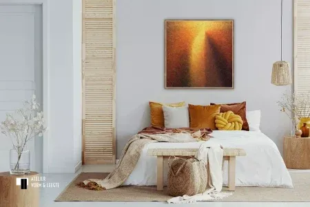 Sky High van Henrie Vogel aan de wand