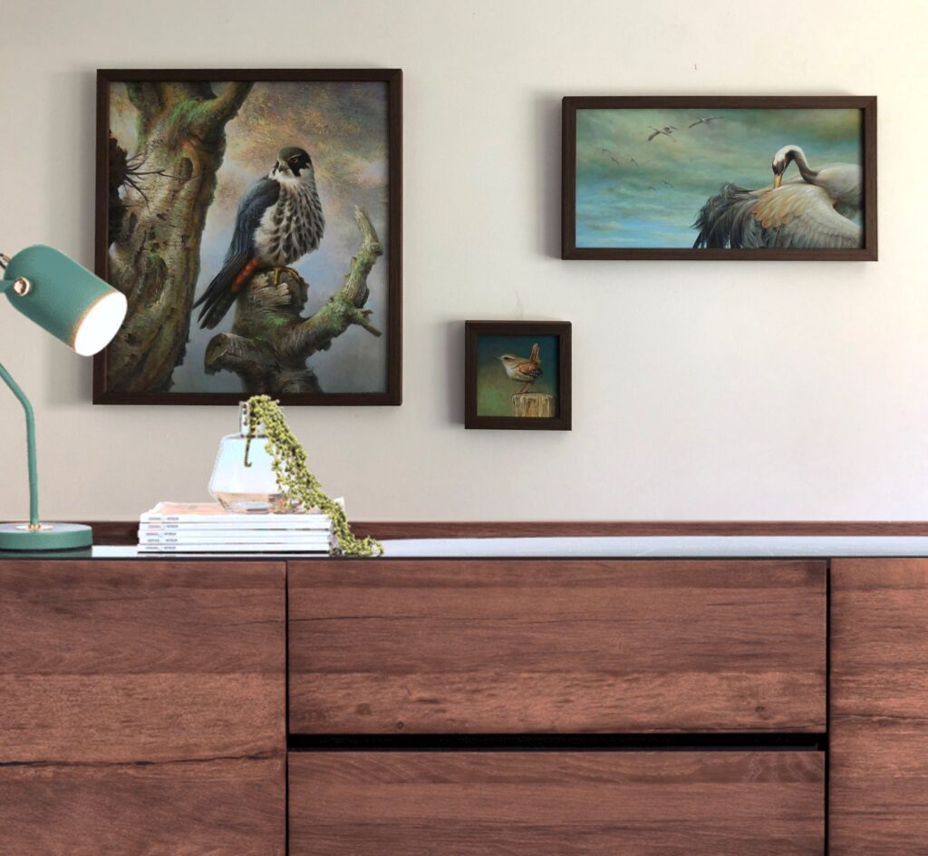 Kunstwerken groeperen