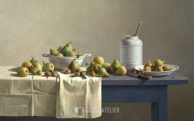 Fruit uit Breukelen - Henk Helmantel - gicleekunst