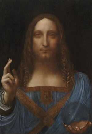 Salvator Mundi - Leonardo da Vinci - gicleekunst