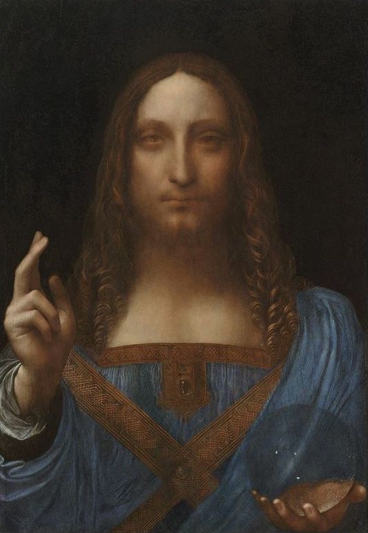 Salvator Mundi - Leonardo da Vinci - gicleekunst