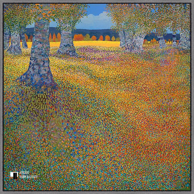 The Forest - Ton Dubbeldam - in baklijst Atelier zwart-zilver 10mm