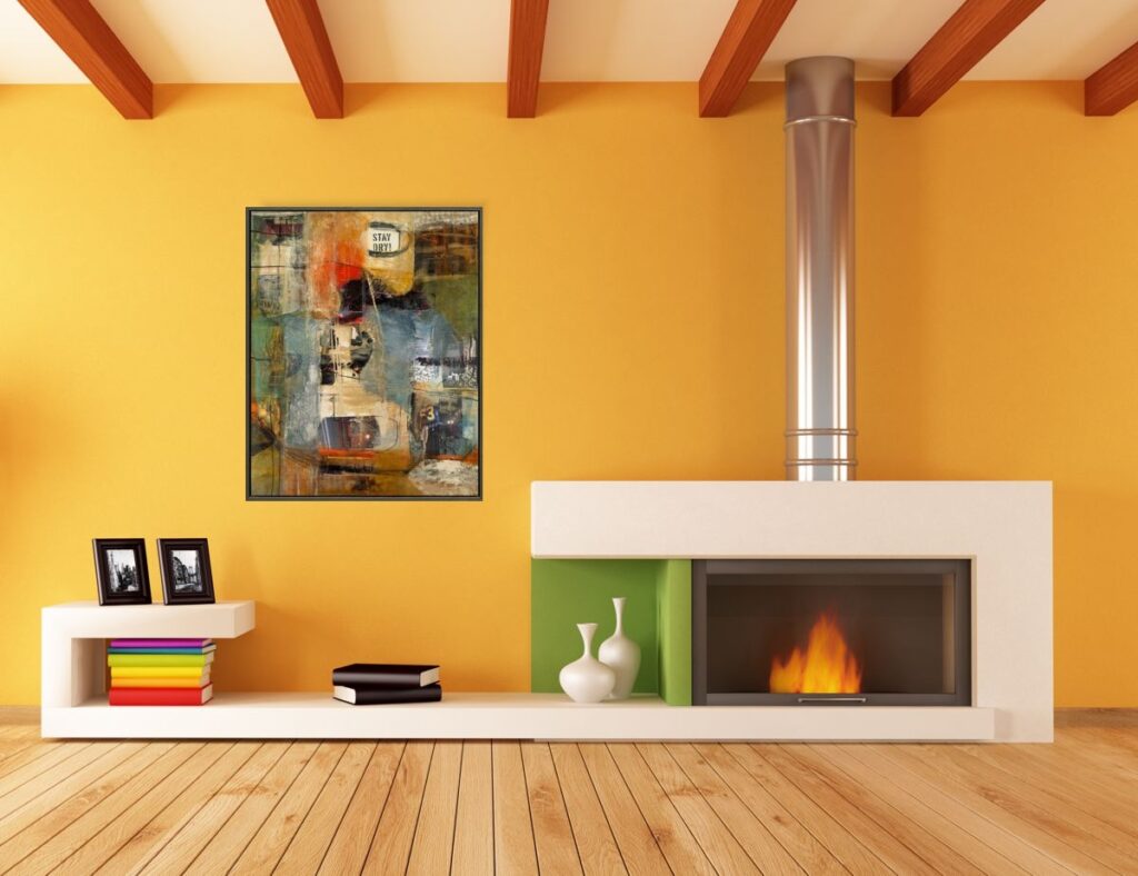 Stay Dry van Mercedes Felgueres aan de wand