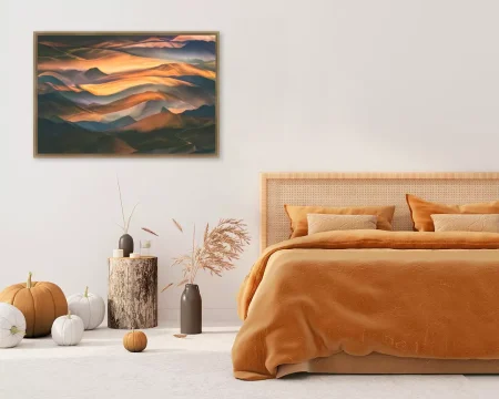 Daybreak van Robin Wechsler aan de wand