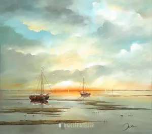 Windstil - Jan Kooistra - giclee op canvas