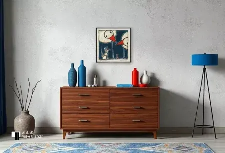 After Midnight van Hans Innemée aan de wand