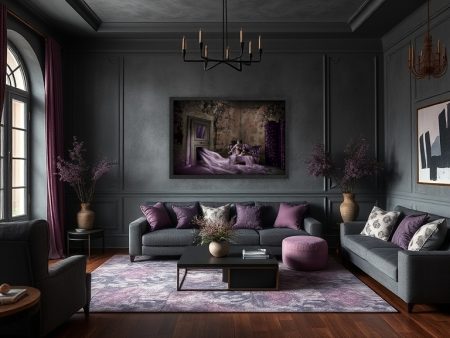 Floating Fabrics van Kai Stuht aan de wand