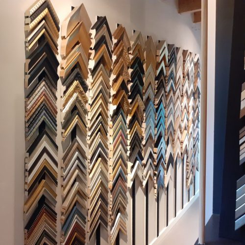 Onze nieuwe monsterwand - Atelier Vorm & Leegte