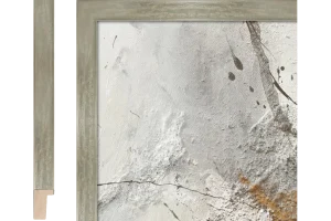 Schilderijlijst - Elementi zilver structuur - 20mm