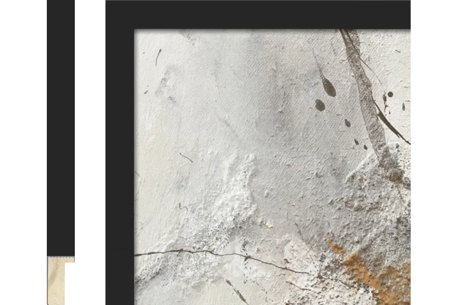 Schilderijlijst Basic Black - 20mm hoog