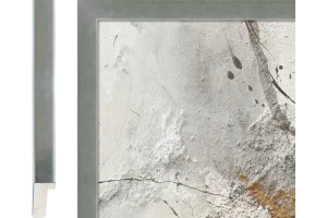 Schilderijlijst - Elementi zilver glad - 20mm