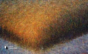 On the Corner - Henrie Vogel - giclee op canvas