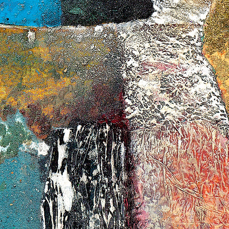 De Onlanden - detail van schilderij