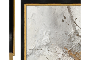 Schilderijlijst Chagall klassiek zwart-goud - 20mm