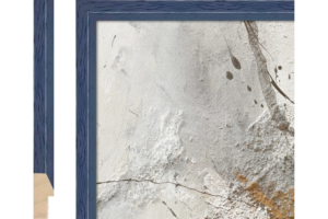 Schilderijlijst Shabby Chic blauw 20mm