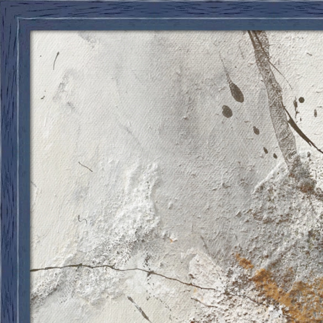 Shabby Chic blauw 20mm - met inleg