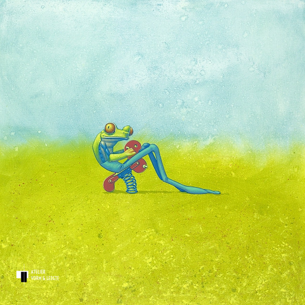 Wipkip - Jasper Oostland - giclee op canvas